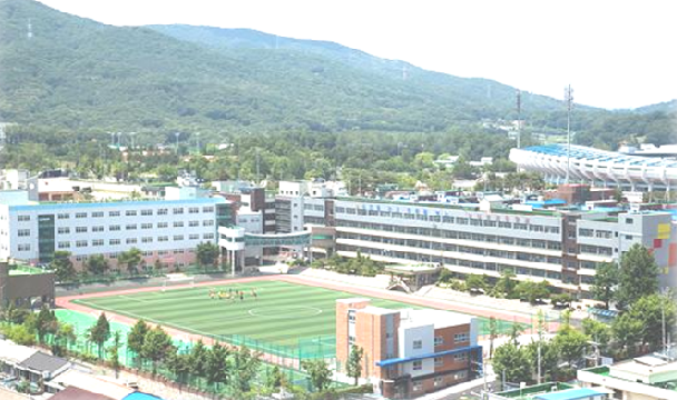 의정부고등학교 전경 이미지