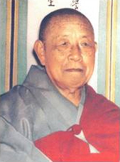 설립자 운허 스님 사진