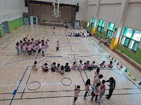 학교 체육관(힘찬마루) 활용 영상